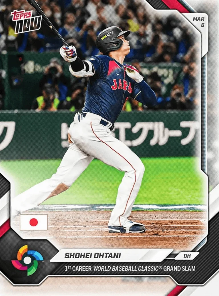 2026 Topps Now World Baseball Classic Shohei Ohtani #WB4 Japan Baseball Card