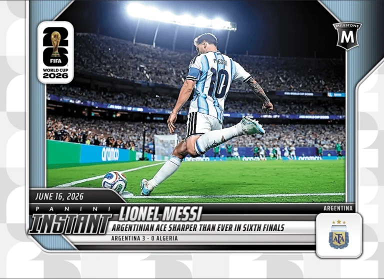 2026 Panini Instant FIFA World Cup Lionel Messi #45 Argentina Soccer Card