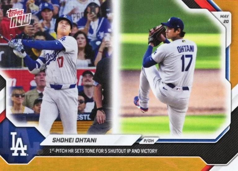 2026 Topps Now Shohei Ohtani #226 Orange Foil /25 Baseball Card