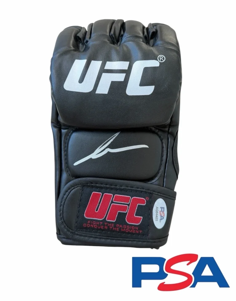 Conor McGregor Signed Autographed UFC Fight Glove PSA AUTO THE NOTORIOUS UFC 329