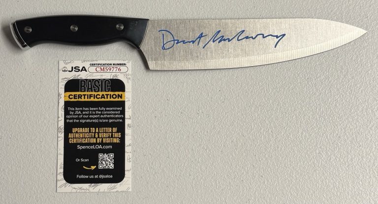 Dermot Mulroney Signed Autographed Knife Real Scream 6 JSA COA