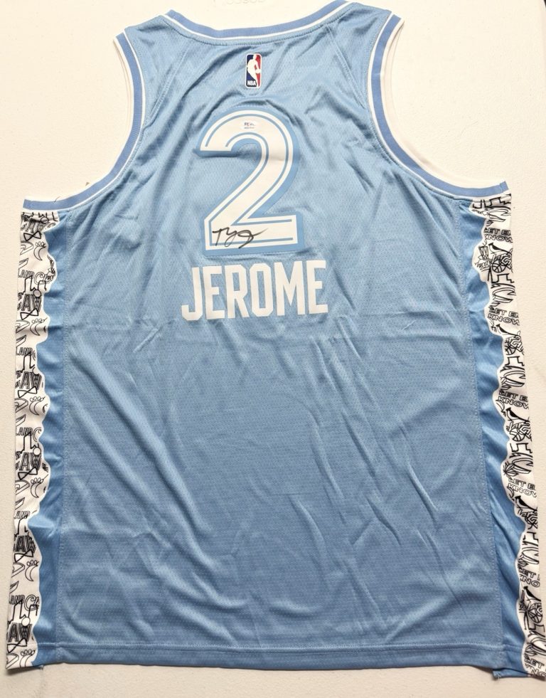 Ty Jerome Signed Autographed Cleveland Cavaliers City Connect Jersey PSA/DNA COA