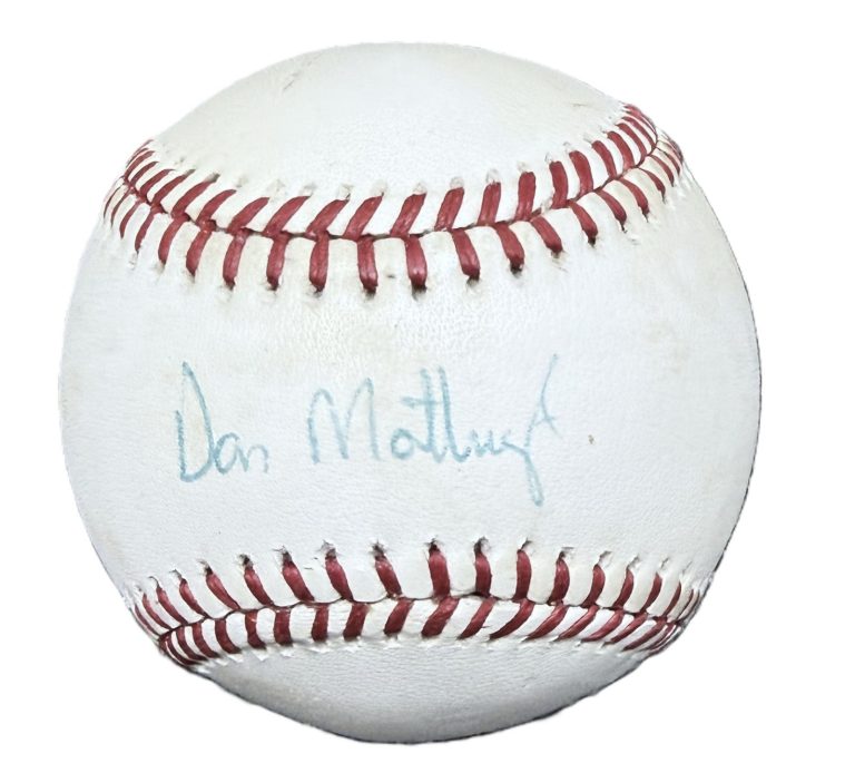 Don Mattingly Signed Auto OAL Baseball New York Yankees Donnie Baseball JSA COA