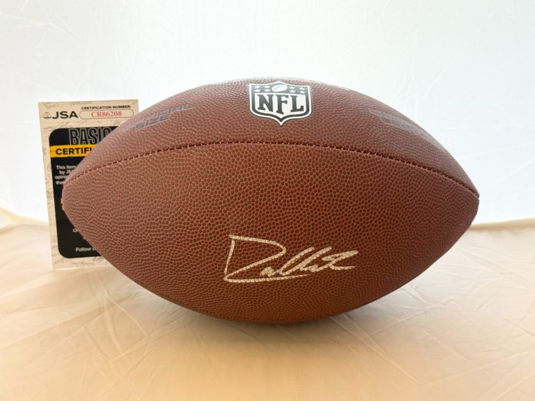 Drew Allar Pittsburgh Steelers signed NFL Football autographed JSA