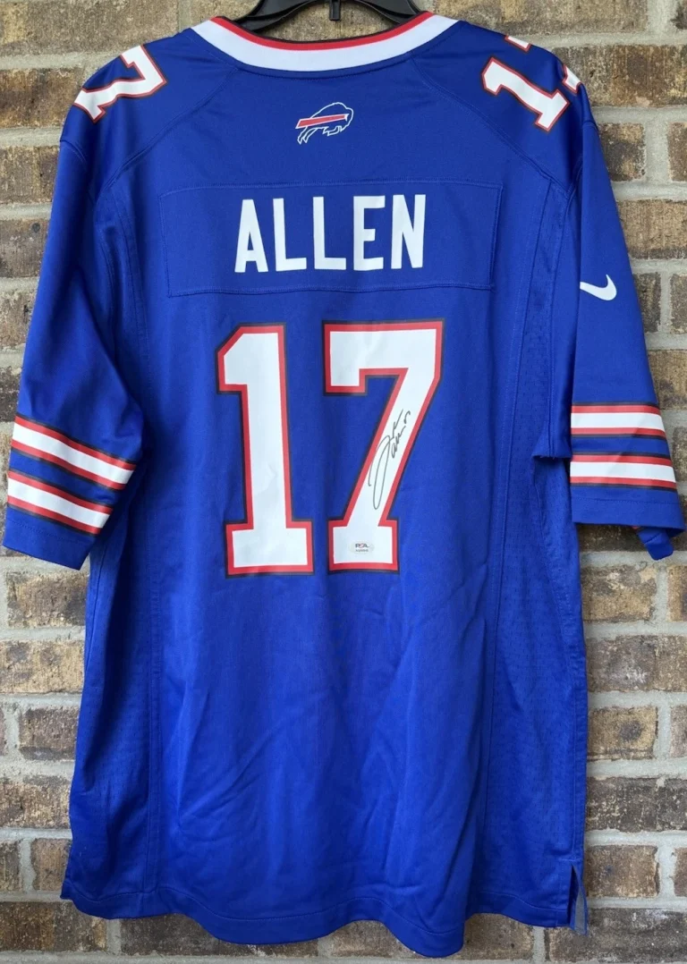 Josh Allen Signed Autographed Buffalo Bills Nike Authentic Jersey Auto PSA/DNA