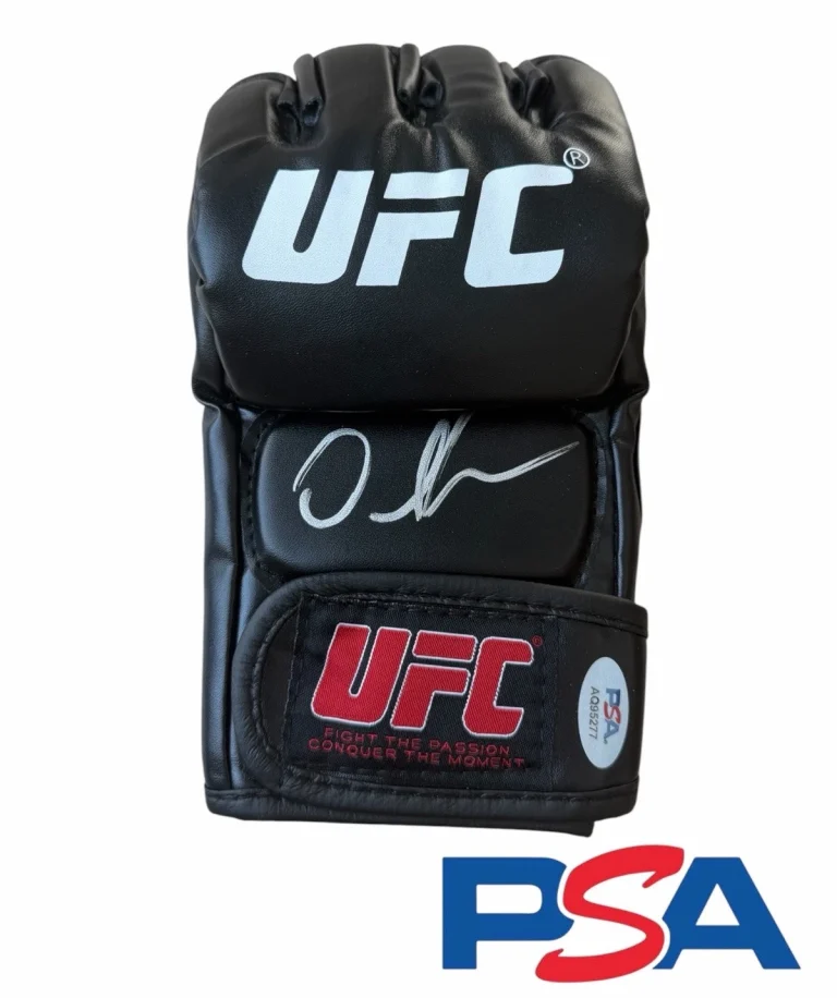 Daniel Cormier Signed Autographed UFC Fight Glove PSA/DNA AUTO MMA LEGEND DC