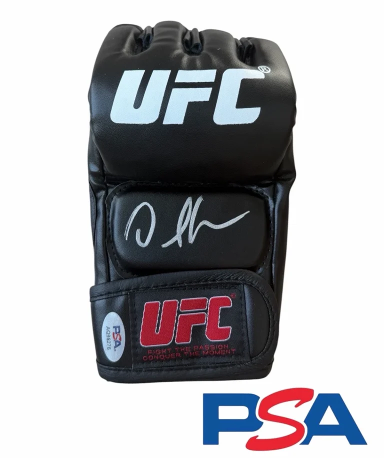 Daniel Cormier Signed Autographed UFC Fight Glove PSA/DNA AUTO MMA LEGEND DC