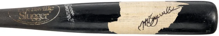 Jeff Bagwell Signed Auto Game Used 1995 Houston Astros Baseball Bat PSA DNA GU 7