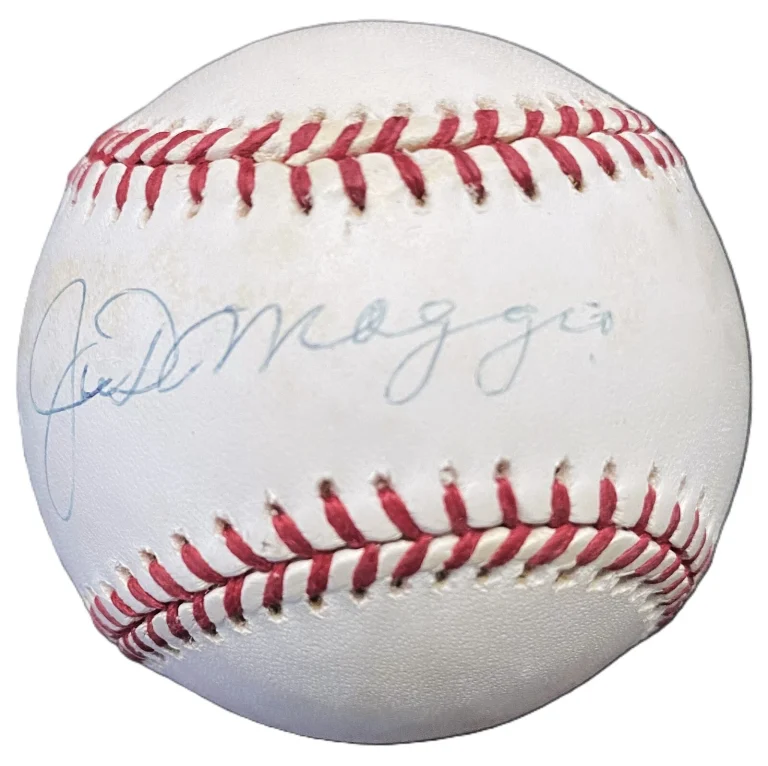 Joe DiMaggio Signed OAL Baseball Yankees HOF JSA Beckett BAS LOA