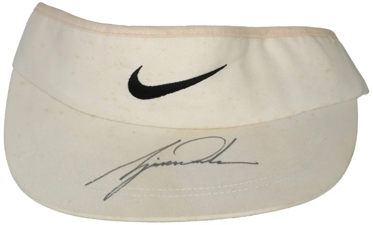 Tiger Woods Vintage Playing-Era Signed NIKE Visor Beckett BAS LOA