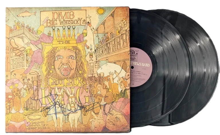 Dave Matthews Signed Big Whiskey Album Record LP Beckett BAS LOA