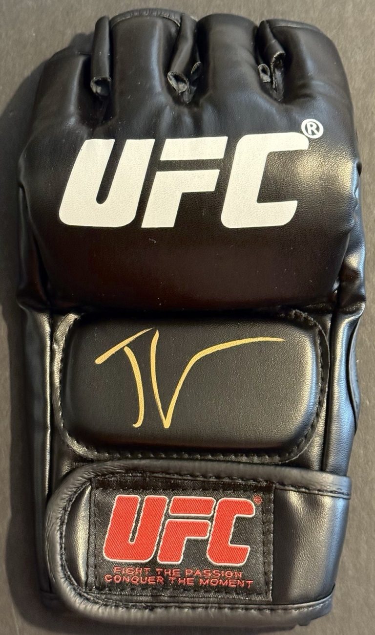 Terrance McKinney Signed Autographed UFC Fight Glove PSA/DNA COA