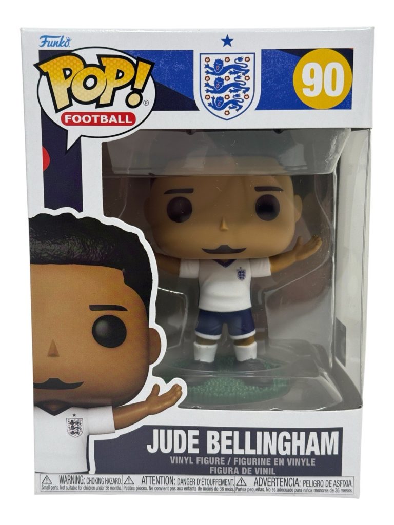 Funko Pop Football England Jude Bellingham #90 World Cup 2026 FIFA + Protector