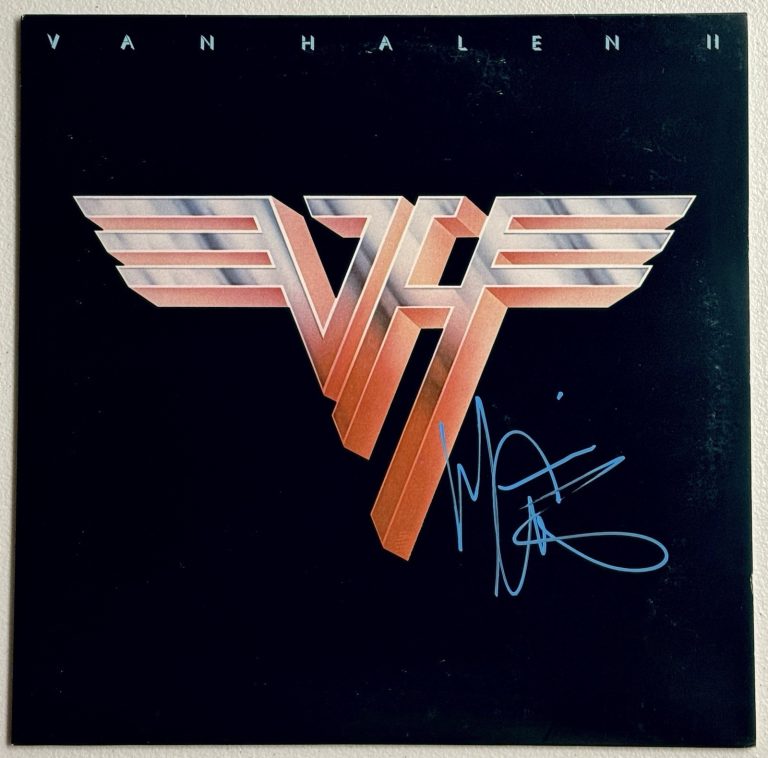 Michael Anthony Signed Van Halen “Self Titled” Vinyl Record LP PSA/DNA