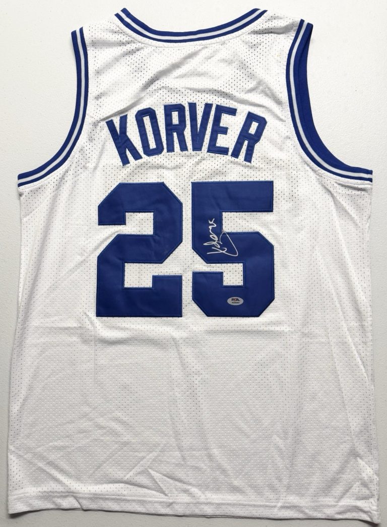 Kyle Korver Signed Autographed Creighton BlueJays Jerseys PSA/DNA COA