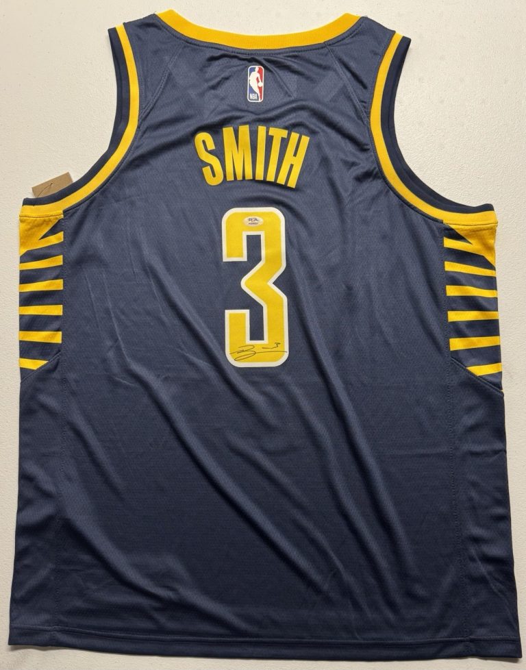 Braden Smith Signed Autographed Indiana Pacers Jersey PSA/DNA COA