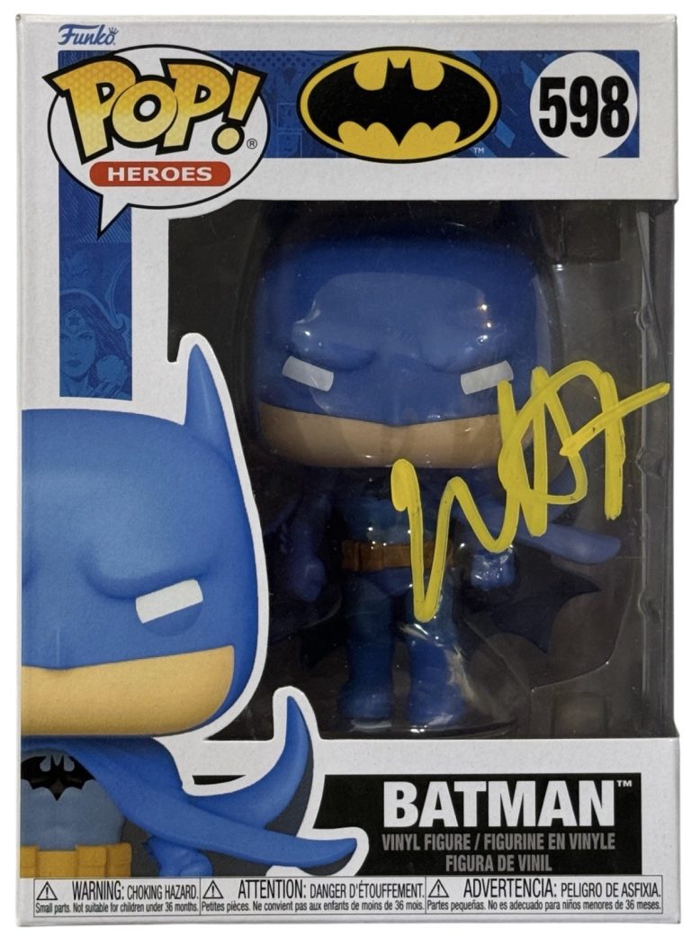 Will Arnett Signed Batman Funko Pop Autograph Lego Batman Movie #598 Beckett COA
