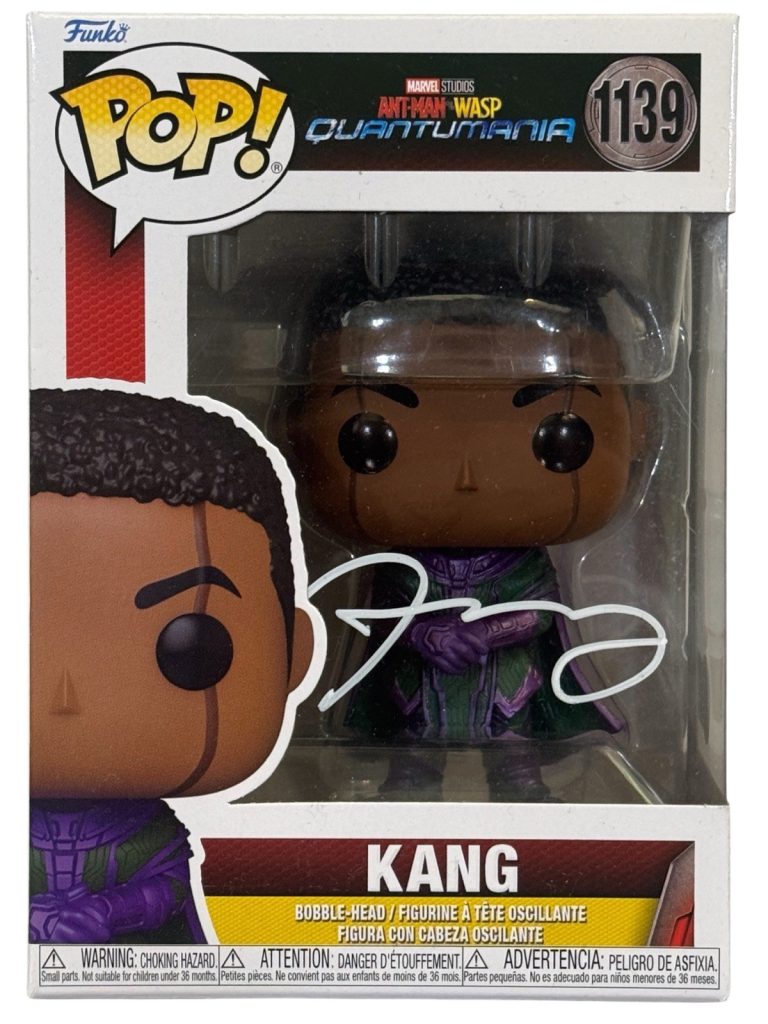 Jonathan Majors Signed Kang Funko Pop Ant-Man & the Wasp Quantumania Marvel BAS
