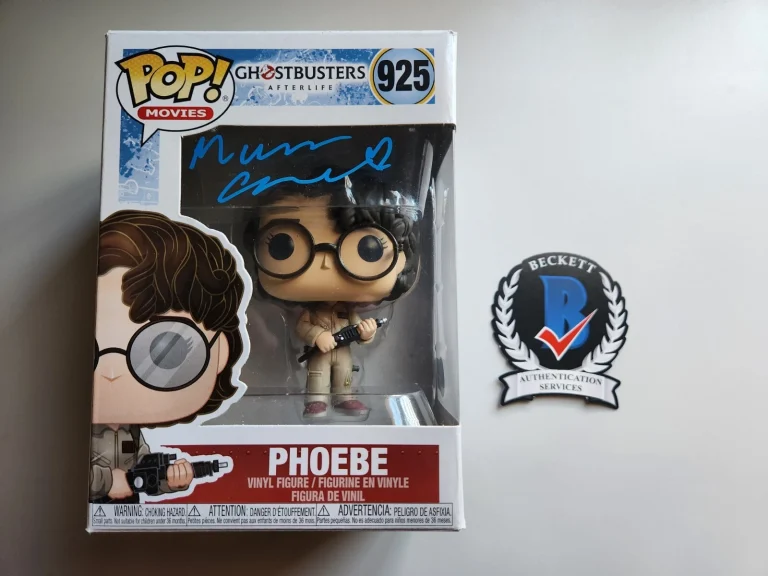 MCKENNA GRACE SIGNED GHOSTBUSTERS AFTERLIFE PHEOBE FUNKO POP BECKETT BAS COA