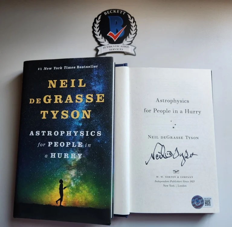 Neil Degrasse Tyson SIGNED Astrophysics For People in a Hurry BECKETT BAS COA