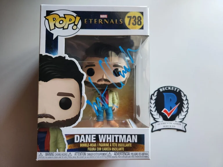 Kit Harrington Signed Autograph The Eternals Marvel Funko Pop Black Knight 738