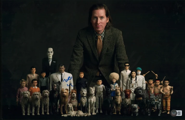 Wes Anderson SIGNED Legendary Acclaimed Director 11x17 Photo Beckett BAS COA