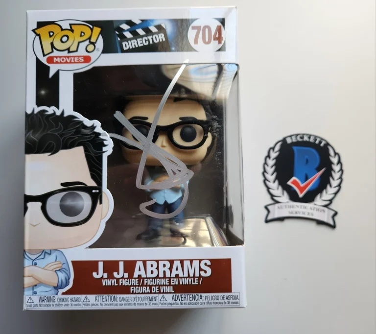 JJ ABRAMS SIGNED FUNKO POP STAR WARS STAR TREK DIRECTOR BECKETT BAS COA PRODUCER