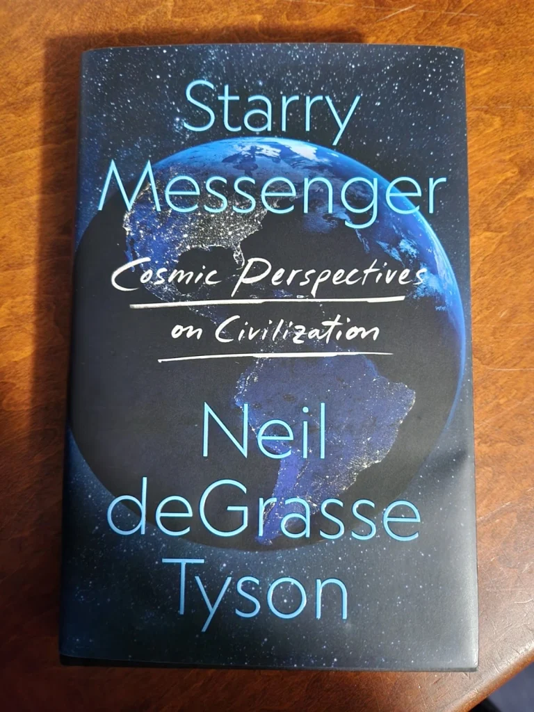 NEIL DEGRASSE TYSON SIGNED  STARRY MESSENGER SIGNED BOOK ASTROPHYSICIST