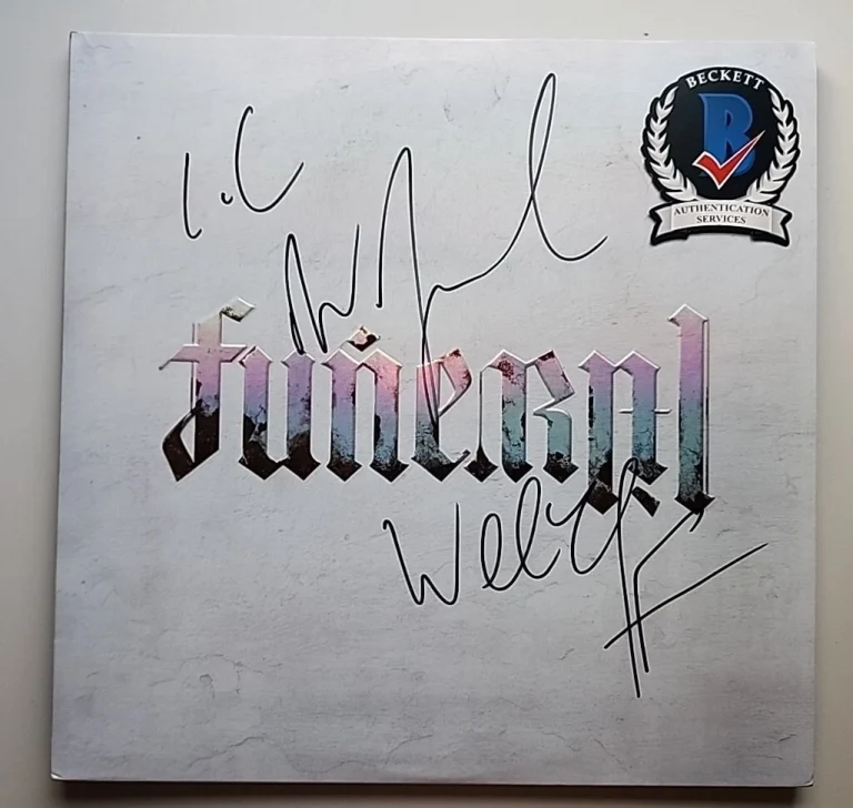 LIL WAYNE SIGNED FUNERAL VINYL LEGENDARY RAPPER BAS BECKETT LOA