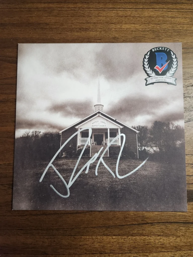 JELLY ROLL SIGNED WHITSITT CHAPEL VINYL ALBUM LP RECORD BAS COA COUNTRY ARTIST