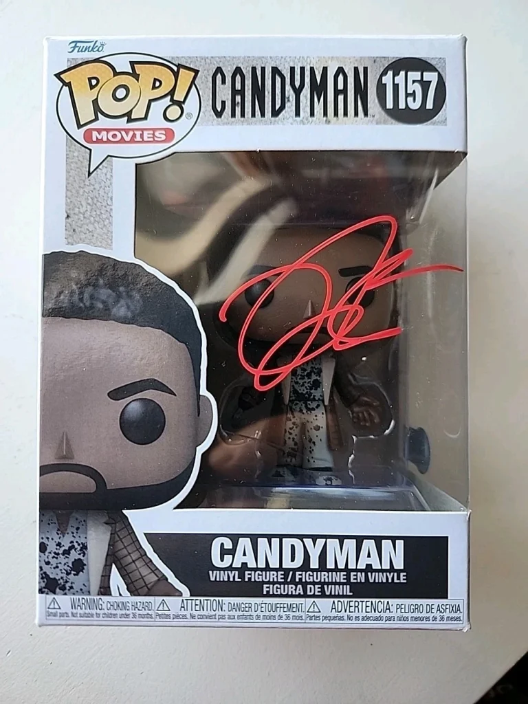 YAHYA ABDUL MATEEN SIGNED CANDYMAN HORROR LEGEND FUNKO POP BECKETT BAS COA
