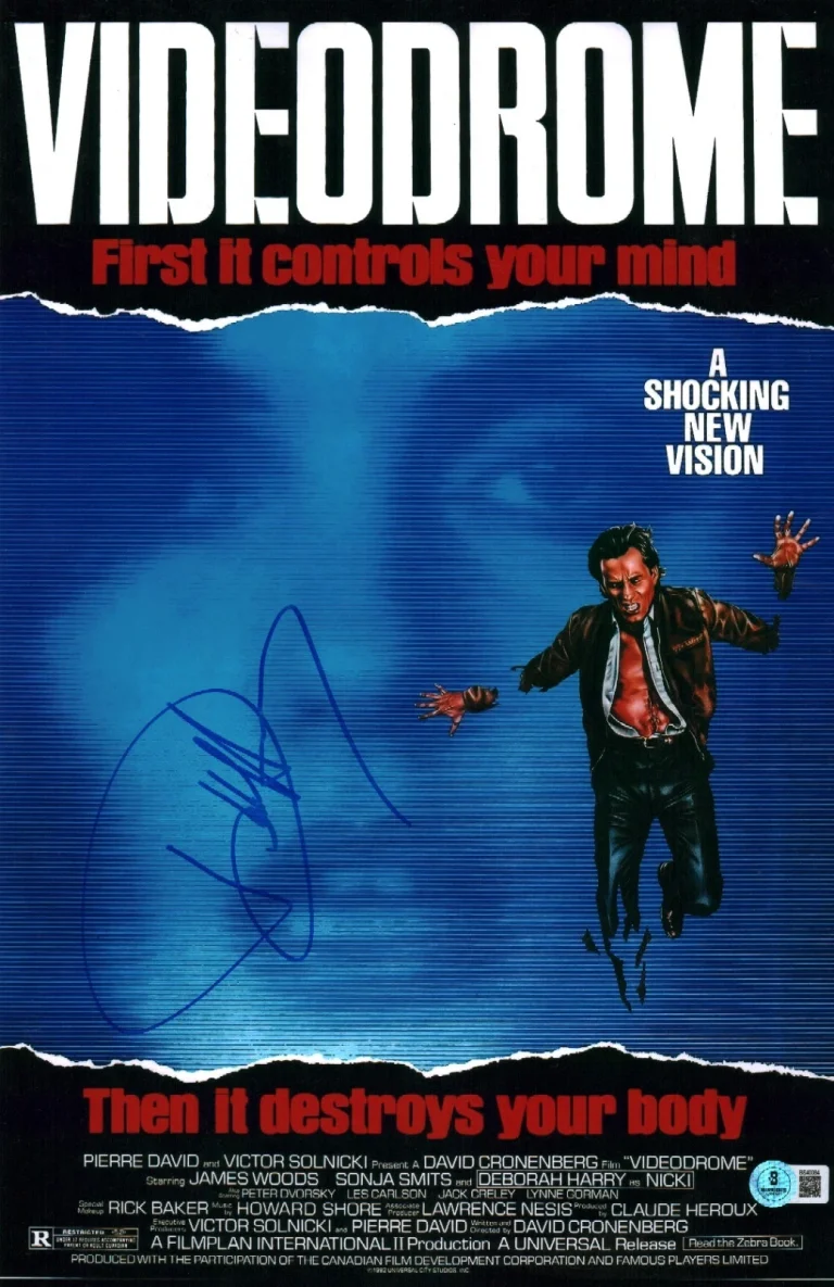 Debbie Harry Signed Autographed Videodrome Nicki Brand Blondie Singer BAS COA