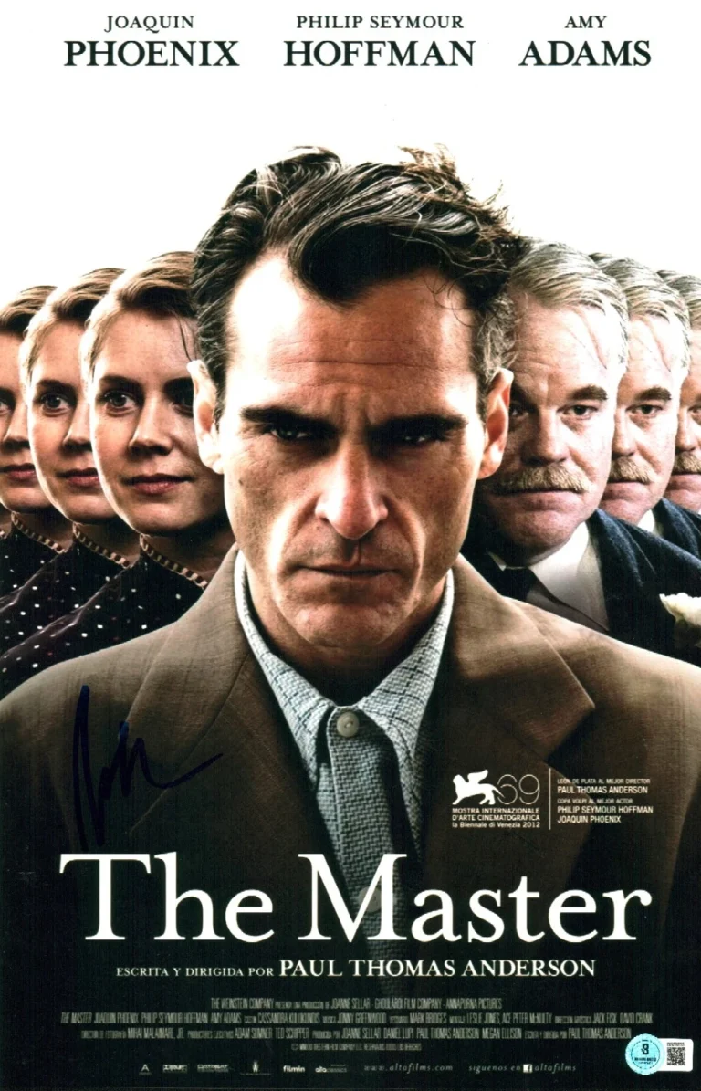 Joaquin Phoenix Signed Autographed The Master 11x17 Photo Poster BAS COA
