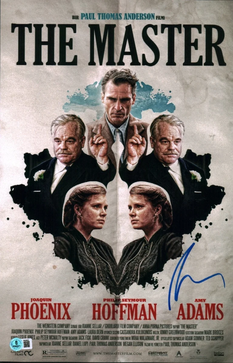 Joaquin Phoenix Signed Autographed The Master 11x17 Photo Poster BAS COA