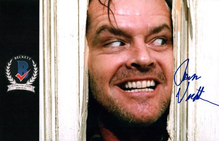 Jack Nicholson Signed The Shining Jack Torrance 11x14 Photo BAS COA LOA Horror