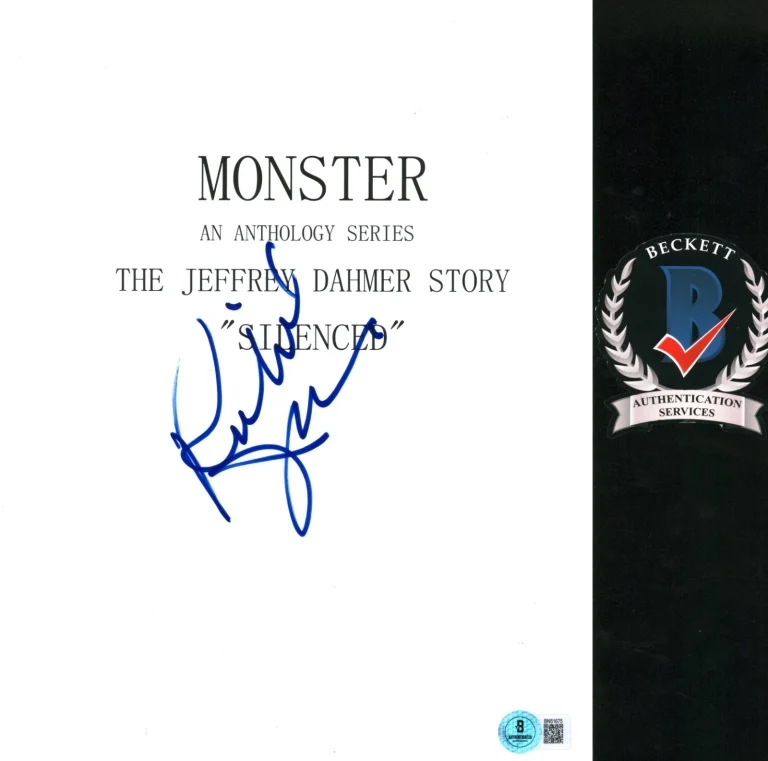 Richard Jenkins Signed Monster Dahmer Full Episode Script Ryan Murphy COA BAS