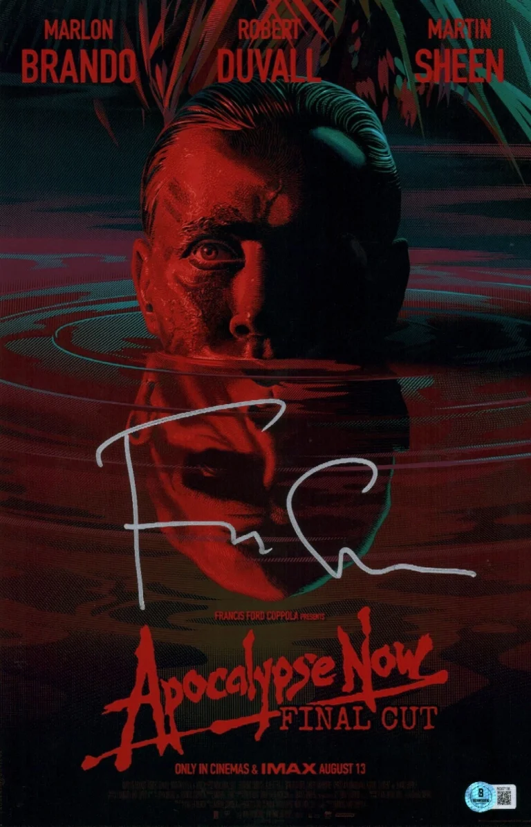 FRANCIS FORD COPPOLA SIGNED APOCALYPSE NOW DIRECTOR  11X17 BECKETT BAS COA