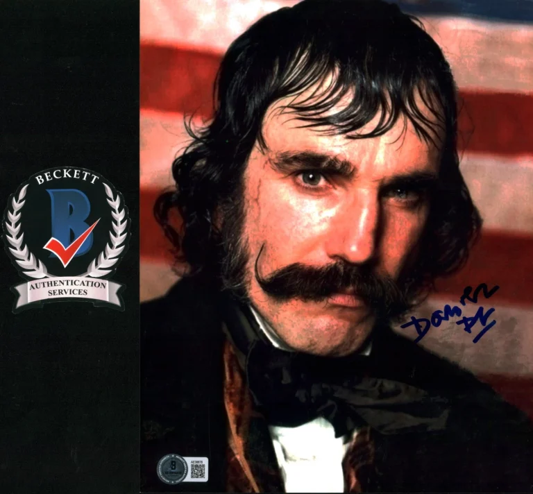 Daniel Day Lewis Signed Gangs Of New York 8x10 Photo Autographed BAS LOA COA