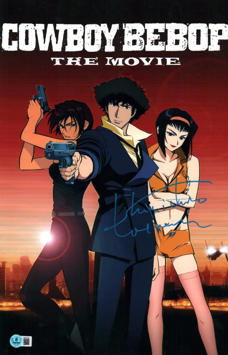Shinichiro Watanabe Signed Cowboy Bebop Movie Creator Legend 11x17 Photo COA