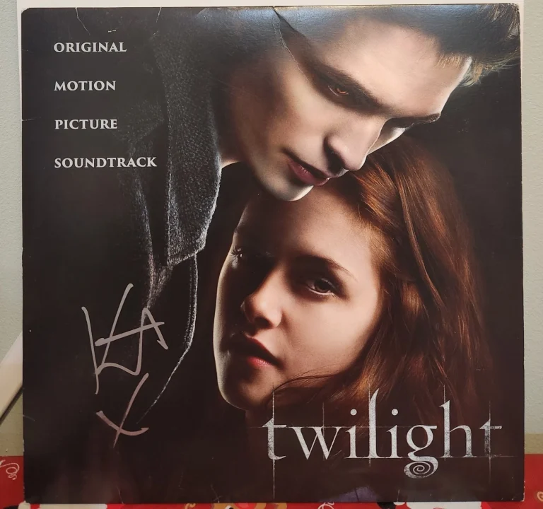 Kristen Stewart Signed Autographed Twilight Vinyl Bella Soundtrack BAS COA
