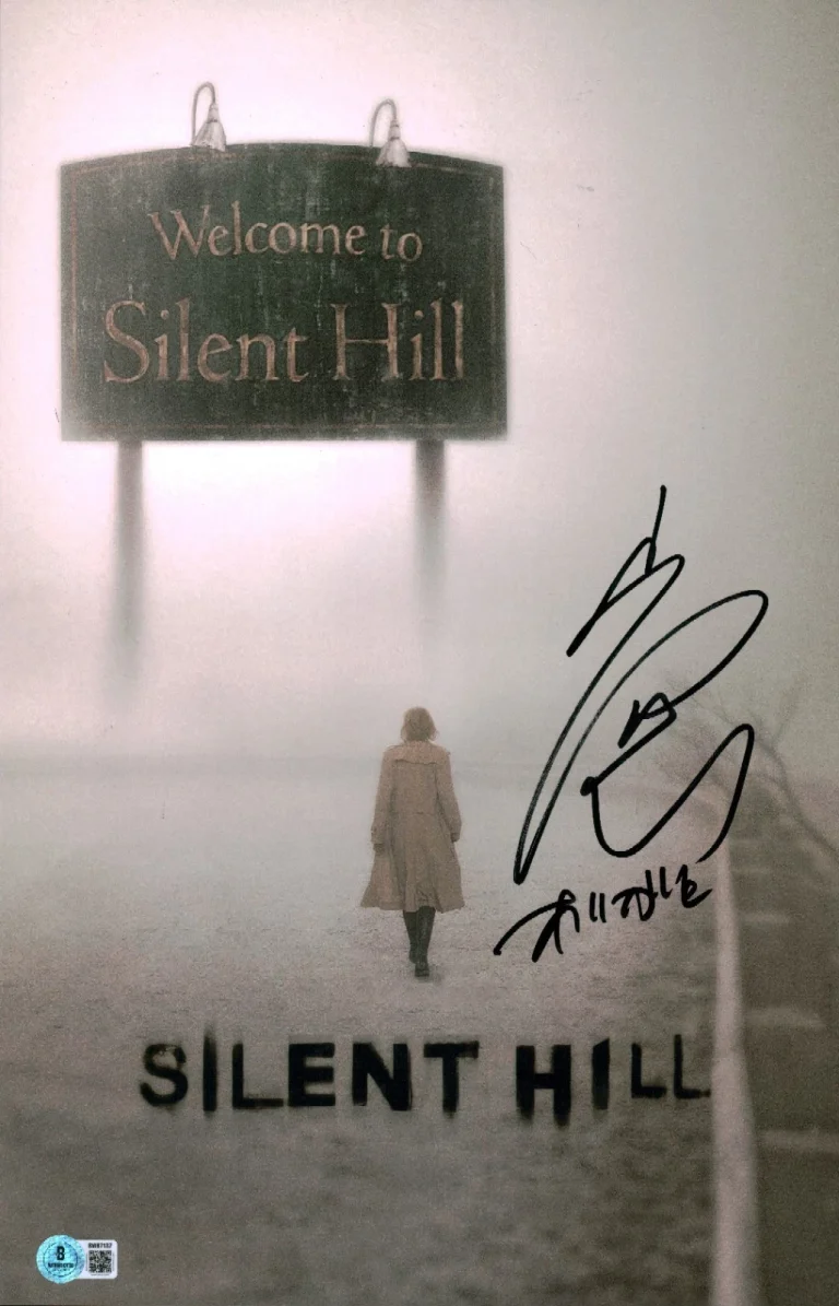 Akira Yamaoka Signed Autographed Silent Hill Composer 11x17 Photo Poster BAS COA