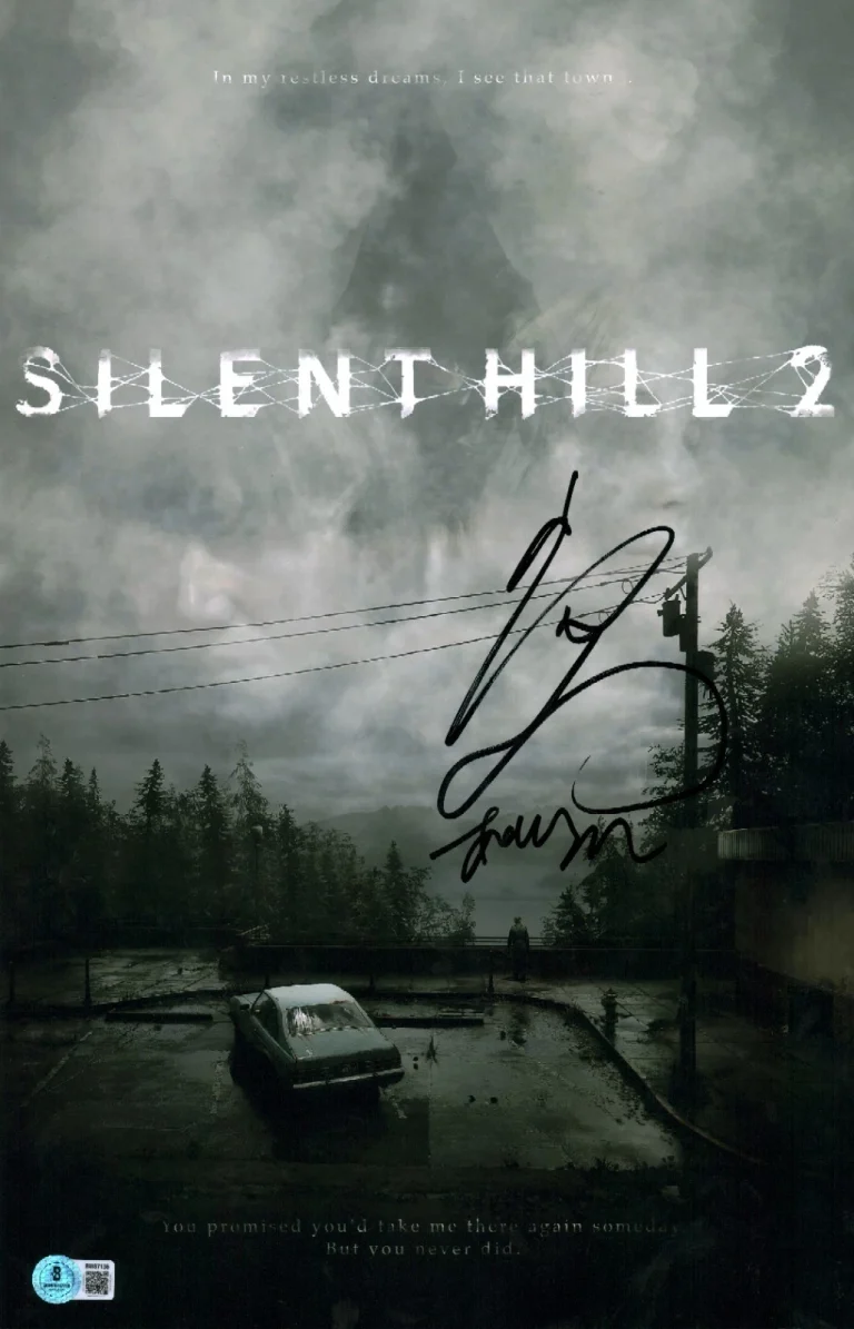 Akira Yamaoka Signed Autographed Silent Hill Composer 11x17 Photo Poster BAS COA