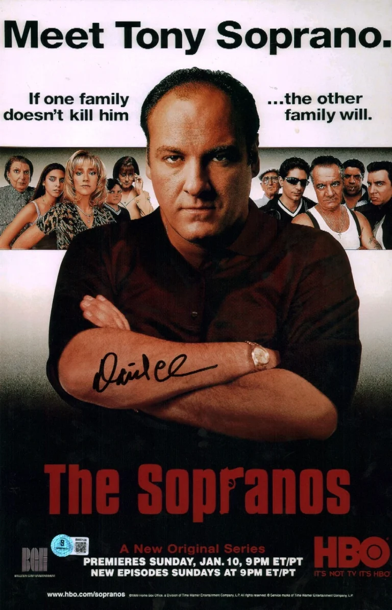 David Chase Signed Autographed The Sopranos Creator 11x17 Photo BAS COA