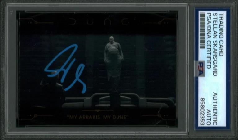 Stellan Skarsgard Signed Dune Trading Card Barron Harkonen PSA/DNA My Arrakis 48