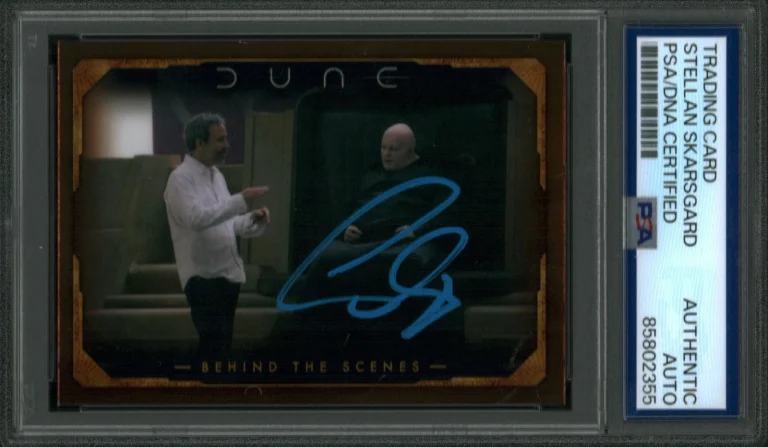 Stellan Skarsgard Signed Dune Trading Card Barron Harkonen PSA/DNA BTS-18