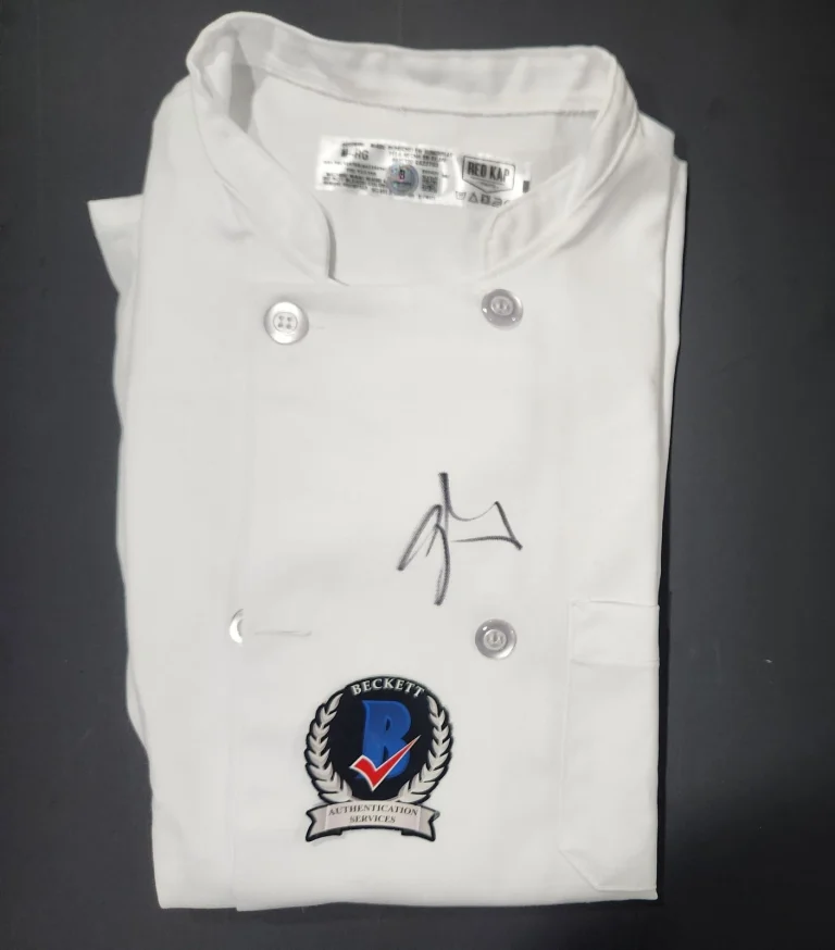 Gordon Ramsay Signed Chef Coat Jacket Autographed Hell's Kitchen BAS COA