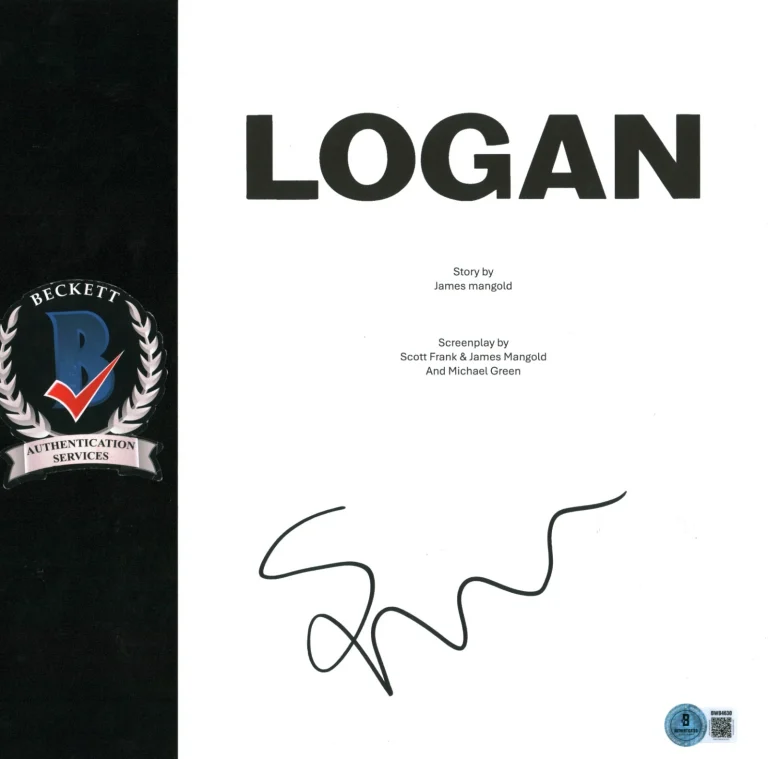 STEPHEN MERCHANT SIGNED AUTOGRAPHED LOGAN FULL SCRIPT BECKETT BAS COA CALIBAN