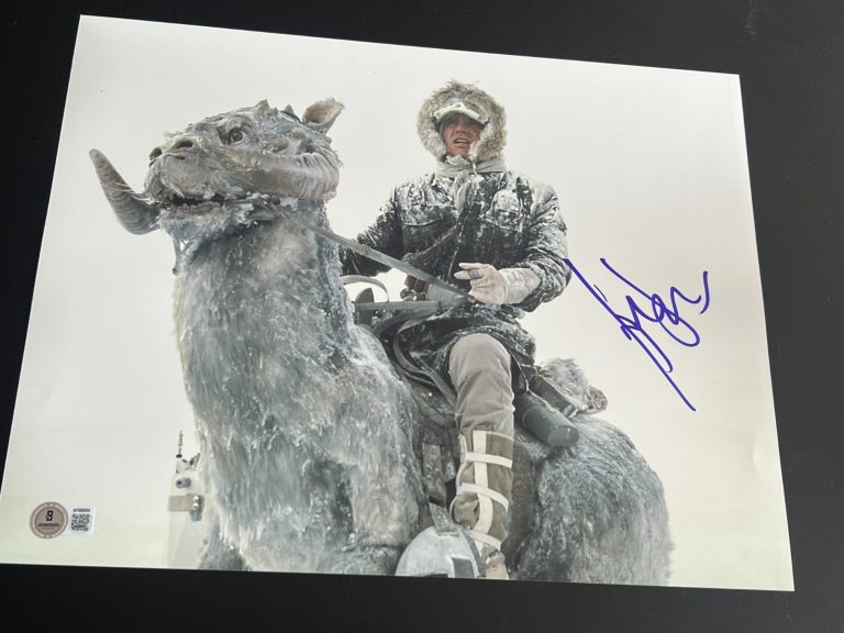 HARRISON FORD SIGNED AUTOGRAPH 11x14 PHOTO STAR WARS RETURN JEDI BECKETT BAS COA