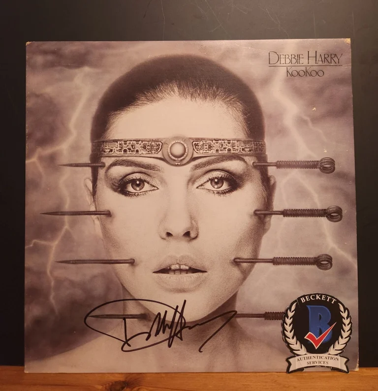 Debbie Harry Signed Blondie Vinyl Kookoo Solo Album Blonde Rock Star COA BAS