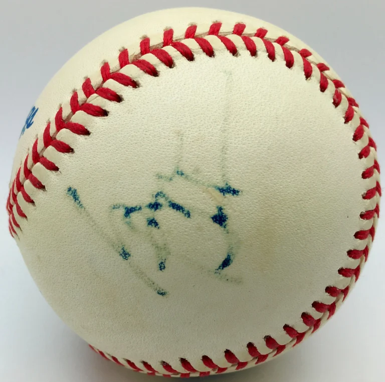 Yankees George Steinbrenner Signed Autographed 1999 WS Baseball PSA/DNA